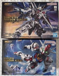MGSD フリーダムガンダム　エアリアル　セット 未組立 ガンプラ プラモデルのサムネイル