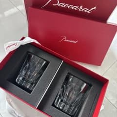 完全新品未使用☆Baccarat☆クリスタルカットポリニャックグラス 2個 
