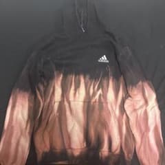 値下げ交渉⭕️ adidas パーカー フェード加工