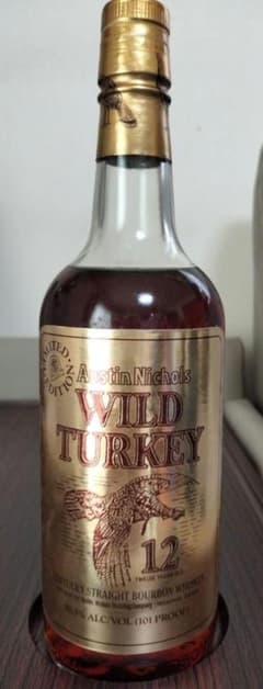 Wild Turkey 12年　バーボンウイスキー　未開栓品のサムネイル