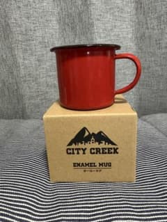 CITY CREEK ホーローマグ レッドのサムネイル