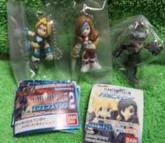 FINAL FANTASY IX ＆Ⅶ スイング マスコット 3種セット - メルカリ
