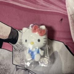 サンリオ ふわふわフロッキーマスコット ハローキティのサムネイル