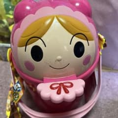 アンパンマン 赤ちゃんマンポップコーンケース ピンクアンパンミュージアムのサムネイル