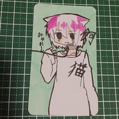 オリジナル手描きイラスト トレカサイズ セット - 3