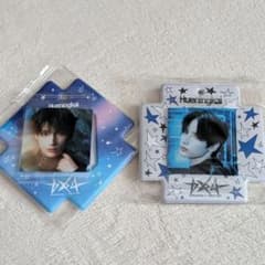 TXT ヒュニンカイ バンダイ ビジュアルスクエアフォトシール フォトケース