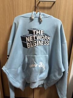 THE NETWORK BUSINESS 水色 パーカー Xlargeのサムネイル