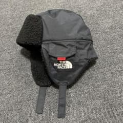 美品　ノースフェイス　キッズ　フロンティアキャップ　ボア　キャップのサムネイル