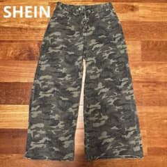 ウエスト72cm迷彩柄 デニムパンツ sheinのサムネイル