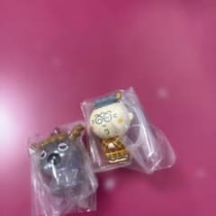 ぜんまい侍目印アクセサリーボタンちゃんand団子屋おばば2個セットのサムネイル