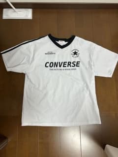 CONVERSE 半袖Tシャツ Vネック ホワイトのサムネイル