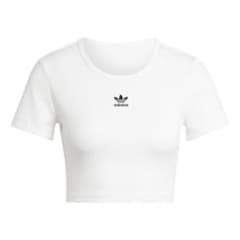 adidas ホワイト クロップドTシャツ Mのサムネイル