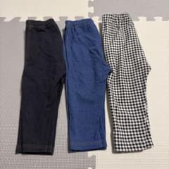 ユニクロ キッズ レギンス 3点セット（80cm）のサムネイル