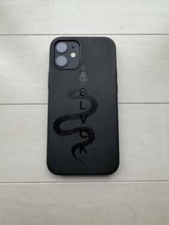 BLVCK PARIS iPhone12mini 用ケース　マットブラックのサムネイル