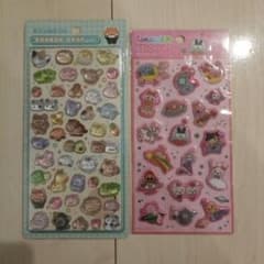 りくのいきもの BONBON DROP シール　たまごっちぷっくりシールピンクのサムネイル