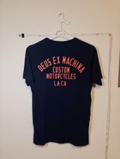デウスDeus Tシャツ M ネイビー CUSTOM MOTORCYCLESのサムネイル