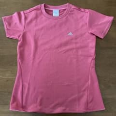 adidas ピンク Tシャツ Mサイズのサムネイル