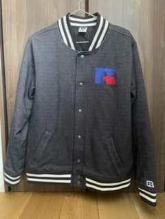 RUSSELL ATHLETIC スタジャン Mサイズ グレーのサムネイル