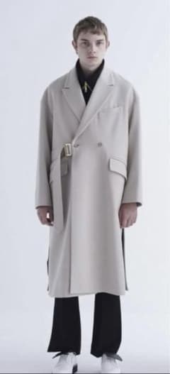 CULLNI 21-AW-038 タイロッケンダブルコート - メルカリ