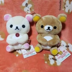 リラックマ　ありがとうぬいぐるみ　リラックマ、コリラックマ　2点セット リラックマ ありがとうぬいぐるみ リラックマ、コリラックマ 2点セット