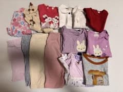 ベビー服　子供服　女の子　80 まとめ売り　14点のサムネイル