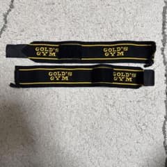 ゴールドジム GOLDS GYM リストラップ 筋トレ リフティング用のサムネイル