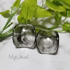 カーブオーバル*…clear blackのサムネイル