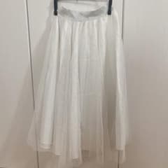 【ZARA】ラメ入りチュールスカートのサムネイル