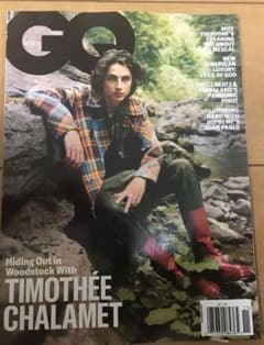 GQ US 2020 11月号 ティモシー・シャラメのサムネイル