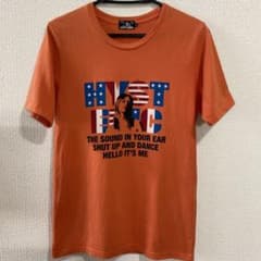 ヒステリックグラマー グラフィックTシャツ オレンジ - メルカリ