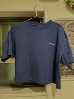 ⭐︎こんがりしょこら様専用⭐︎丈短トップス　ネイビーTシャツ　⭐︎ディッキーズのサムネイル