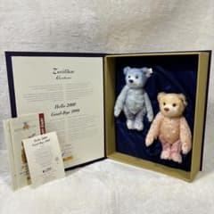 希少 シュタイフ ティディベア Hello 2000 Good-Bye 1999 - メルカリ