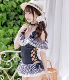 夢展望 DearMyLove×Kuromi クロミコラボワンピース水着 - メルカリ