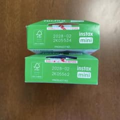 チェキフィルム instax mini 10枚入り×2箱のサムネイル