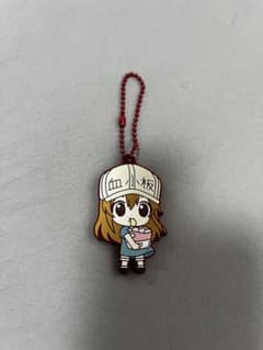 はたらく細胞 血小板ちゃん　ラバーキーホルダーのサムネイル