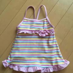 水着80センチピンクのサムネイル