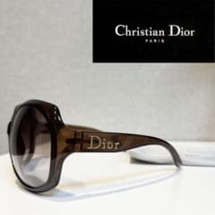 Christian Dior ディオール サングラス Glossy1 ブラウン - メルカリ