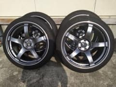 アドバンレーシング TC-4 レーシングガンメタリック＆リングのサムネイル