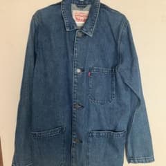 Levi's デニムジャケット カバーオール インディゴブルー - メルカリ