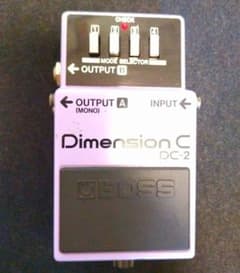 き*こ様 BOSS Dimension C DC-2 エフェクター - メルカリ