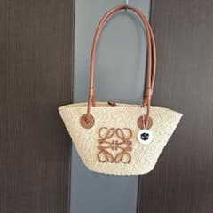 LOEWE バスケットバック アナグラム ミニ トート かごバック - メルカリ