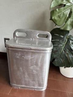 PUEBCO（プエブコ）のALUMINIUM TRASHCAN アルミ製ゴミ箱 - メルカリ
