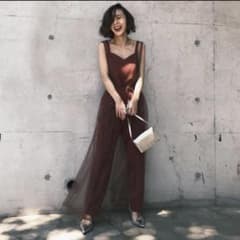 【美品】AMERI アメリ ロンパース FLUTTER ROMPERSのサムネイル