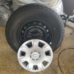 ハイエース7型新品4本セットDUNLOP 15インチ タイヤ・ホイールセット 