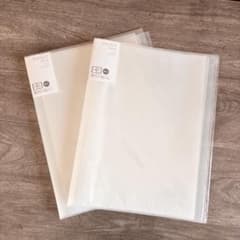 【未開封】クリアホルダー A4 20ポケット 2冊セットのサムネイル