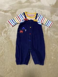 ミキハウス カバーオール ロンパース 2way 50-60cmのサムネイル