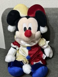 ミッキーマウス ぬいぐるみ ピエロ 道化師のサムネイル