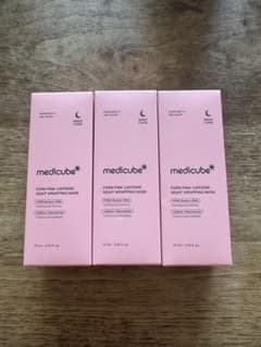 medicube PDRN PINK CAFFEINE ナイトラッピン3つセットのサムネイル
