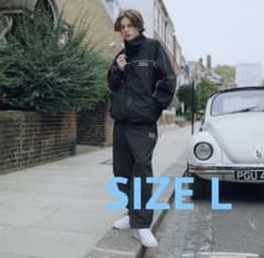 ENNOYとスタイリスト私物 PIPING NYLON TRACK SUIT L - メルカリ
