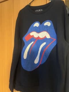 ZARA Rolling Stones トレーナー XL ブラックのサムネイル
